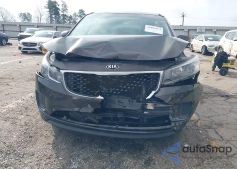 2015 Kia Sedona Lx z USA, uszkodzony, nr VIN KNDMB5C11F6043751